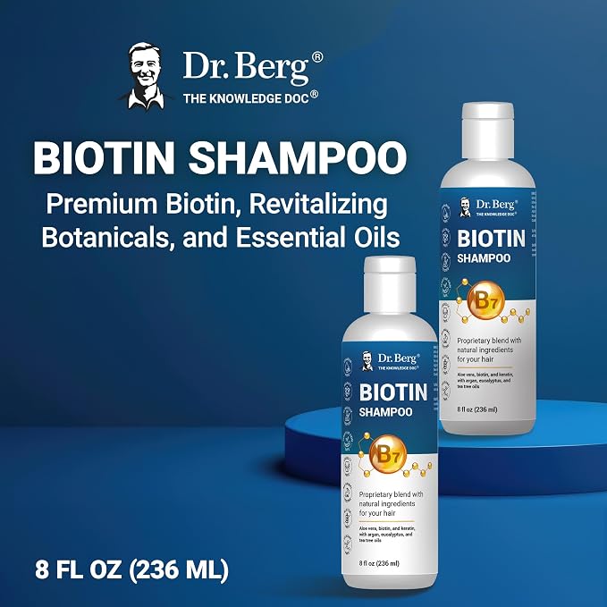 Dr. Berg Biotin Shampoo for Men & Women - Image 4
