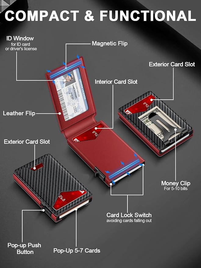 Wallet for Men RFID Wallet - Image 7