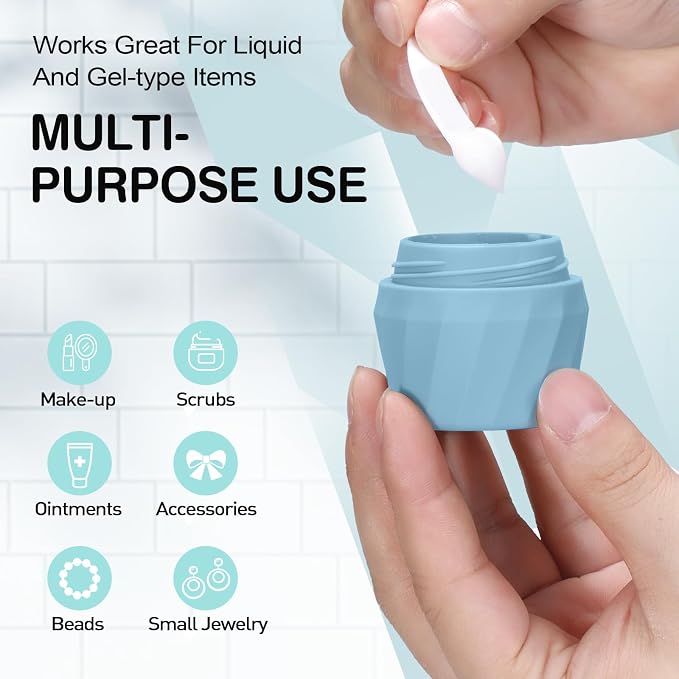 14pack Travel Bottles for Toiletries, TSA Approved Travel Size Toiletries - Image 6