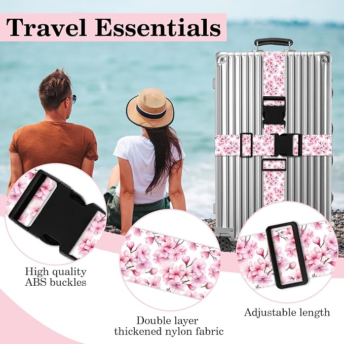 Luggage Straps for Suitcases TSA Approved, Luggage Identifiers for Suitcase - Image 3