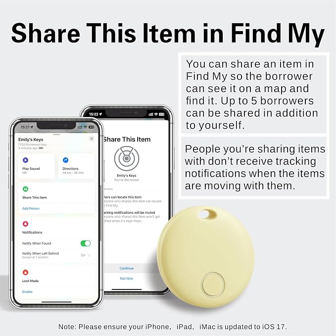 Reyke Smart Tag, Air Tracker Luggage Tracker, Works - Image 5