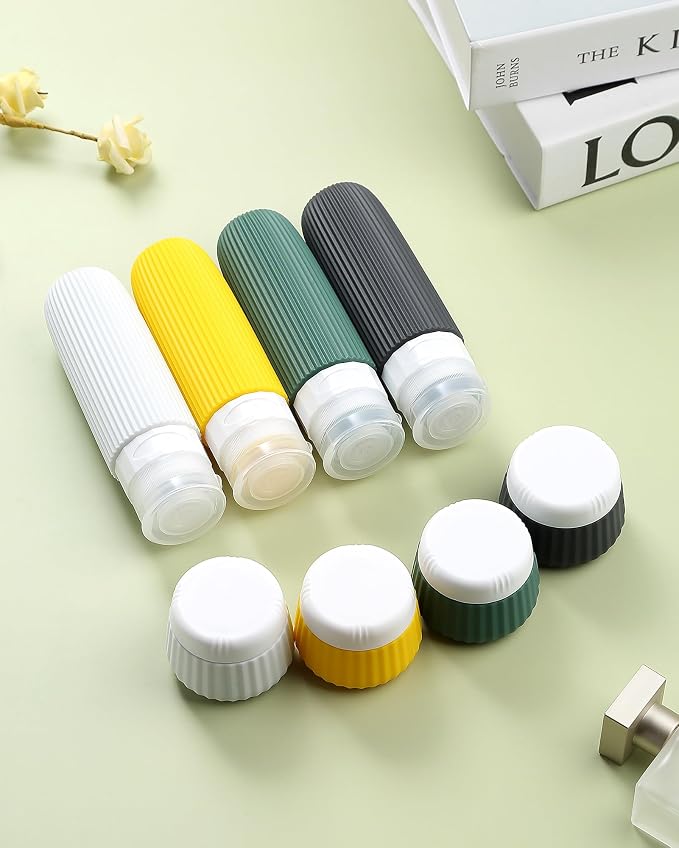 Travel Bottles for Toiletries 8 Pack, Tsa Approved Travel Size Toiletries 3 oz - Image 6