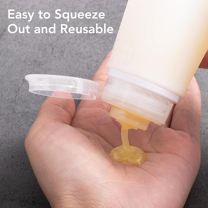 Valourgo TSA Approved 3.4oz Portable Toiletry Bottles, BPA Free Leak Proof - Image 4