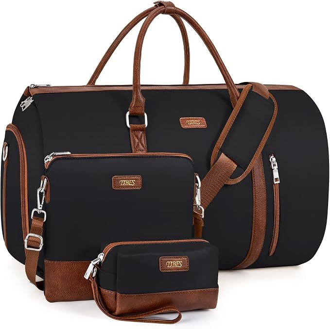 Convertible Garment Duffel Bags by TIBES