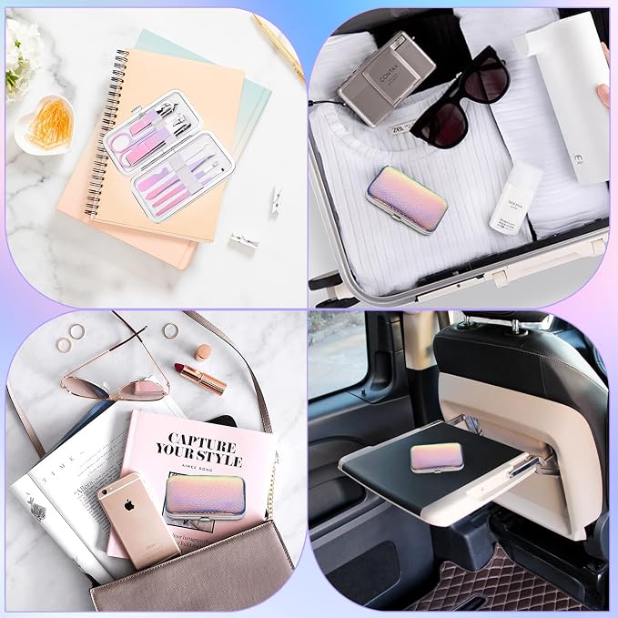 Aceoce Manicure Set Women Nail Clippers Professional Manicure Pedicure Kit - Image 4