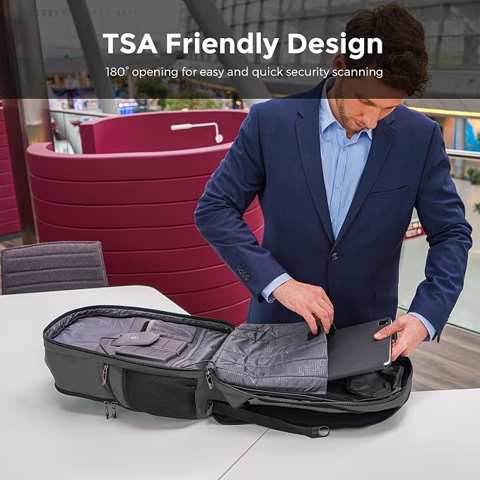 Swissdigital Design TSA Business Laptop Backpack - Image 5