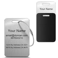 Stainless Steel Personalized Luggage Tags by PersonalizedPerfectionAwaits