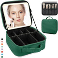 Travel Makeup Bag for Women and Makeup Artists Cosmetic Organizer Large Makeup by MORMIDTravelMakeupBag