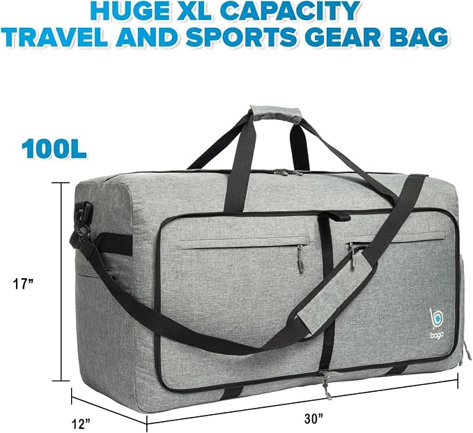 Bago Large Foldable Duffel Bags - Image 2