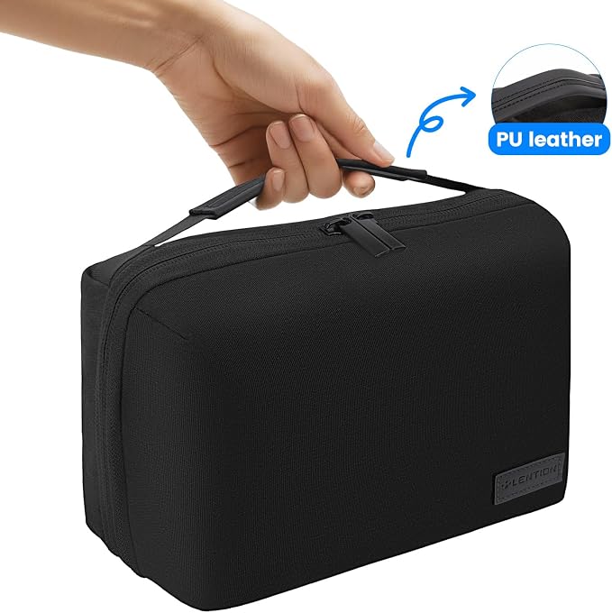 LENTION Electronics Organizer, Tech Organizer Travel Case, Tech Pouch, Cable Bag - Image 4