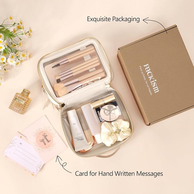 PACKISM Double Layer Clear Makeup Bag - Image 5