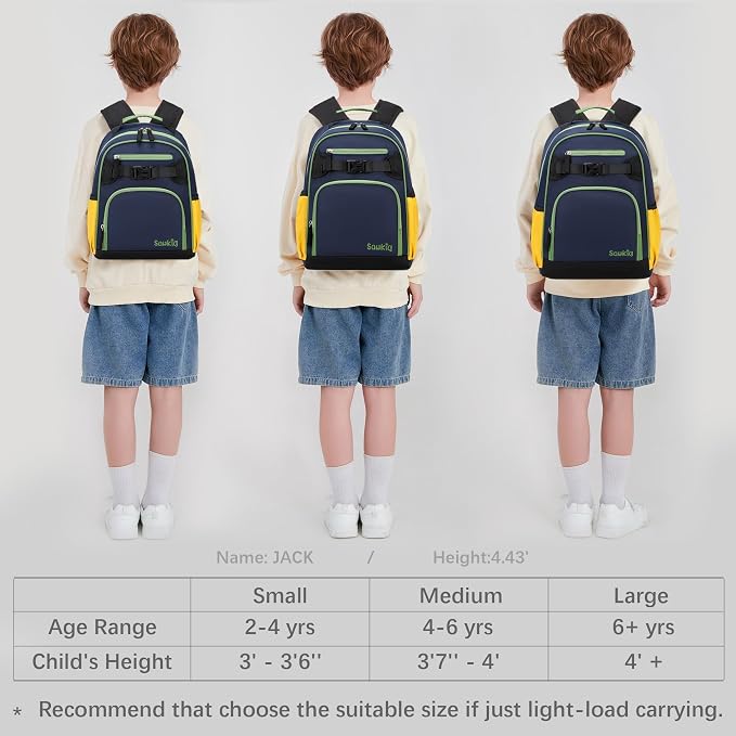 Cute Mini Toddler Backpacks for Boys 2-4 Little Kids Backpack Preschool Bookbag - Image 6