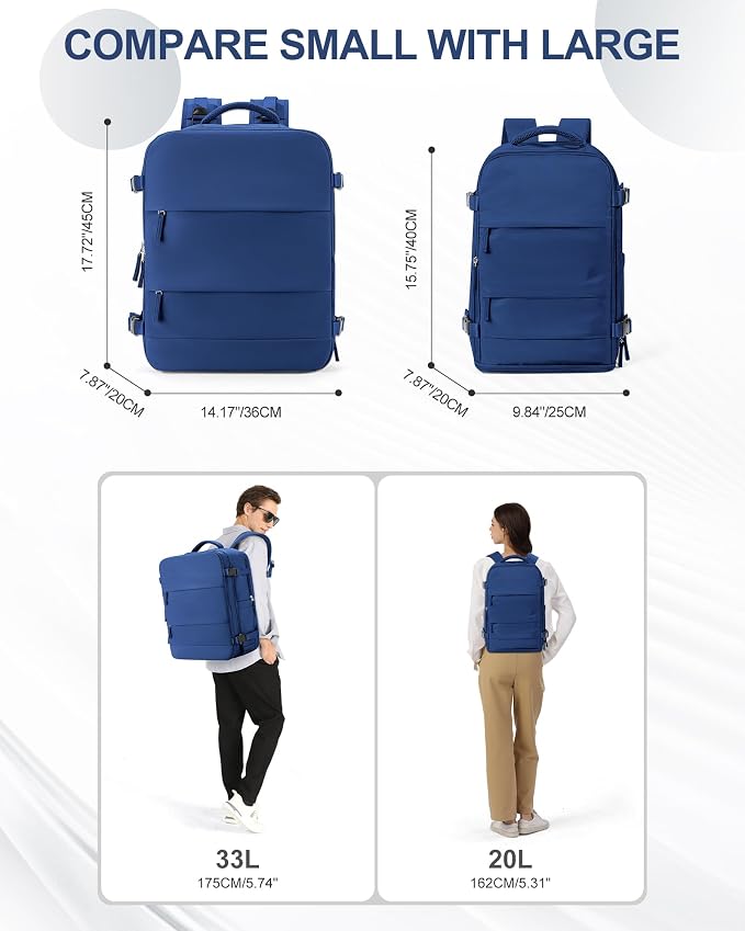 coowoz Travel Backpack Carry On - Image 6