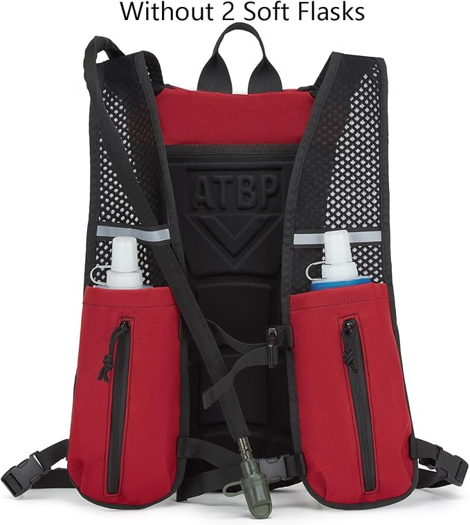 ATBP Running Hydration Vest Pack Tactical 3L Water Bladder Backpack Bag - Image 2