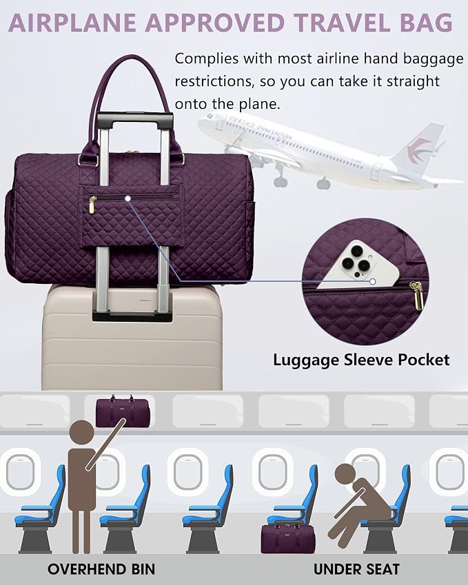 Weekender Travel Duffle Bag for Women - Image 5