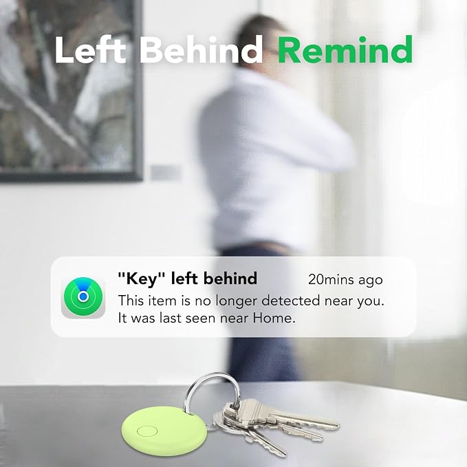 Air Tracker Tags-4 Pack: Smart Bluetooth Tracker, Item Finder Works - Image 5