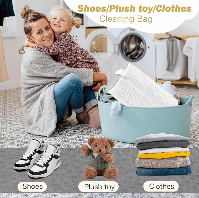 Shoe Washing Machine Bag, Laundry Shoe Bag - Image 7