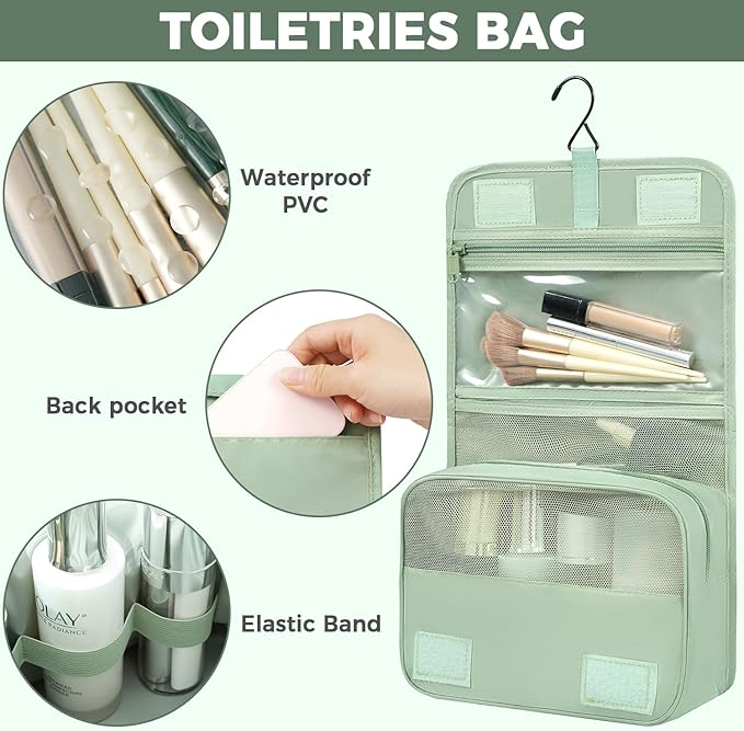 BAGAIL 4 Set/6 Set/8 Set Compression Packing Cubes Travel Accessories - Image 6