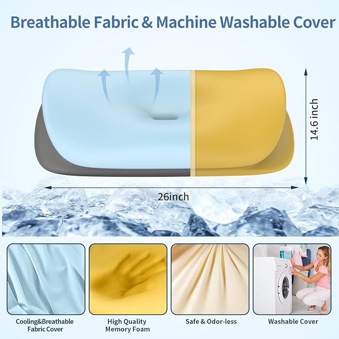 Cervical Neck Pillow for Pain Relief - Image 3