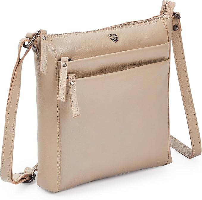 Small Soft Genuine Leather Crossbody Purse Women’s Sling Crossover Shoulder by Cochoa