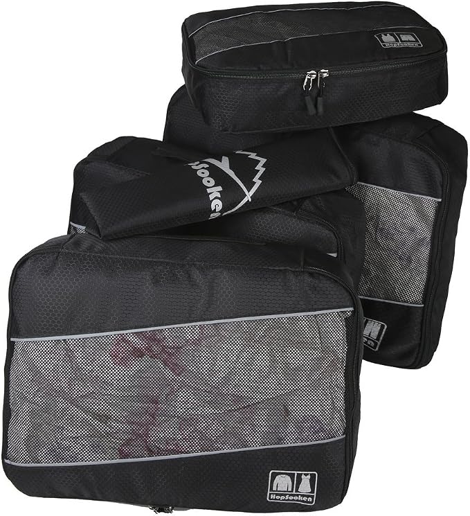 5 Set Packing Cubes for Travel Large Suitcase Luggage Organizer Bags Travel - Image 2
