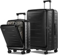 Luggage Sets 2 Pieces, 20 Inch Carry On Luggage and Expandable 28 Inch Checked by CENSIEN