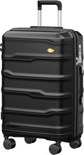 24 Inch Luggage with Spinner Wheels, Hard Shell Suitcase, Lightweight PP by MGOB