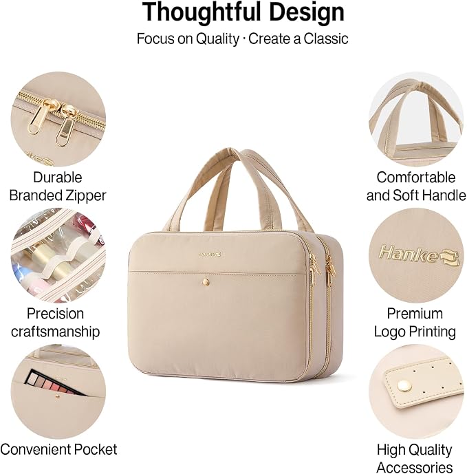 Hanke Hanging Travel Toiletry Bag - Image 5