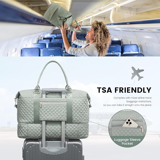 LOVEVOOK Travel Duffle Bag, Weekender Bags - Image 5
