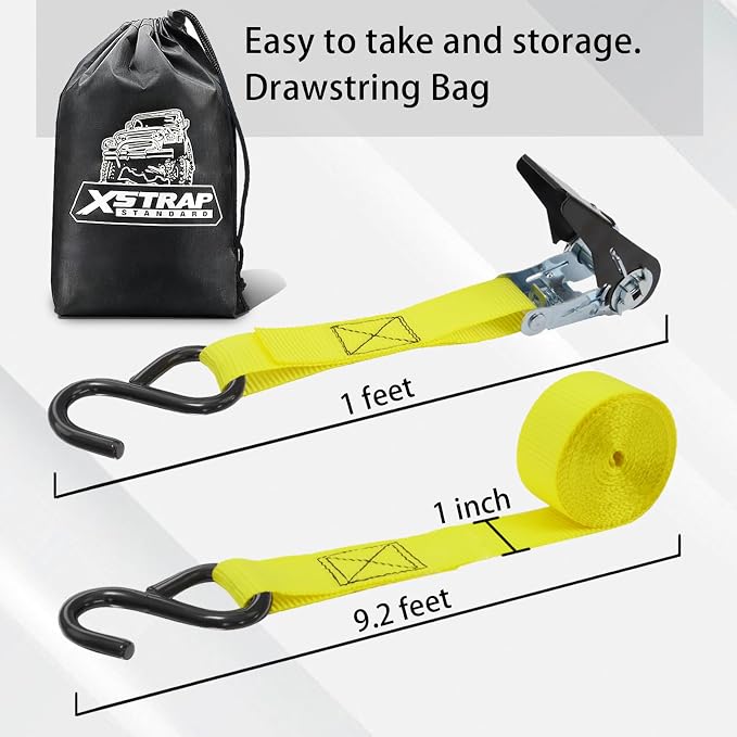 XSTRAP STANDARD Ratchet Tie Down Straps - Image 2