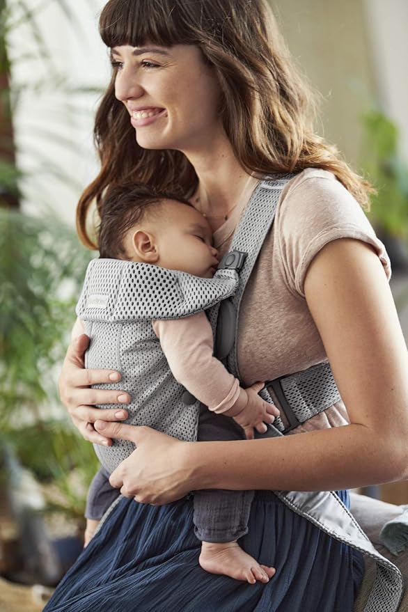 BabyBjörn Baby Carrier Mini, 3D Mesh | Newborn Carrier, Easy-to-Use - Image 4