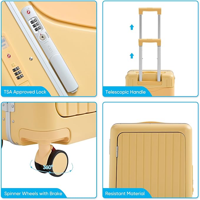 20 Inch Ride on Luggage With Seat - Image 5
