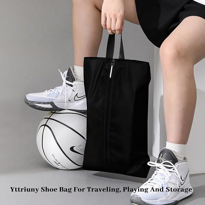 Shoe Bag Odor-Absorbing Water-Resistant, Travel Friendly Golf Shoe Bag - Image 2