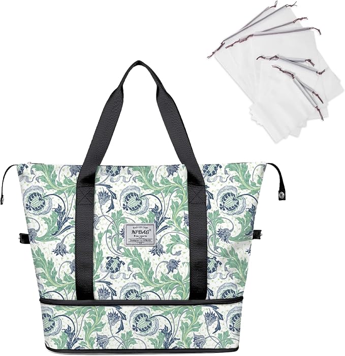 NPBAG Women Travel Duffel, Gym Workout Overnight Bag, Mommy Hospital Bag by NPBAG