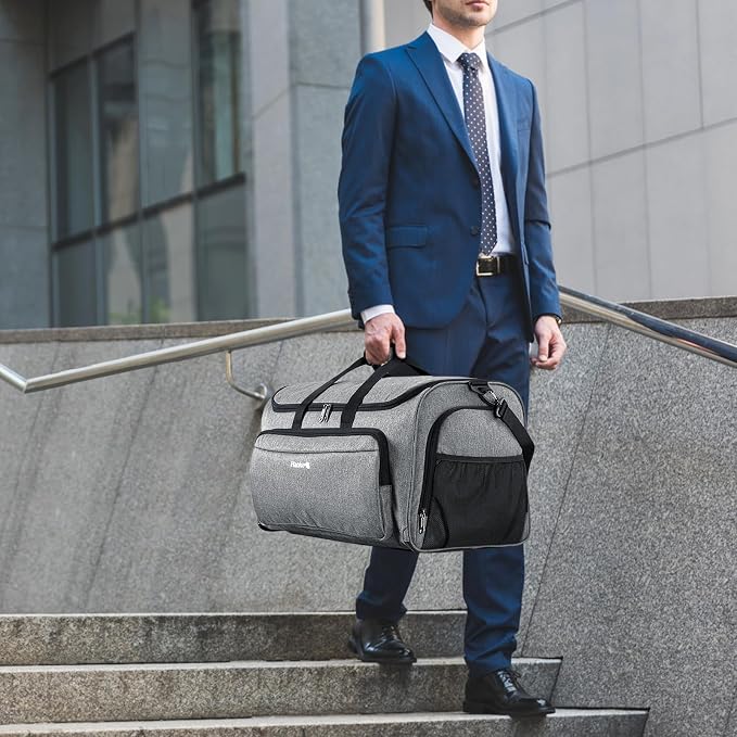 Hanke Carry on Garment Bags for Travel, Convertible Duffle Bag Luggage Bag - Image 9
