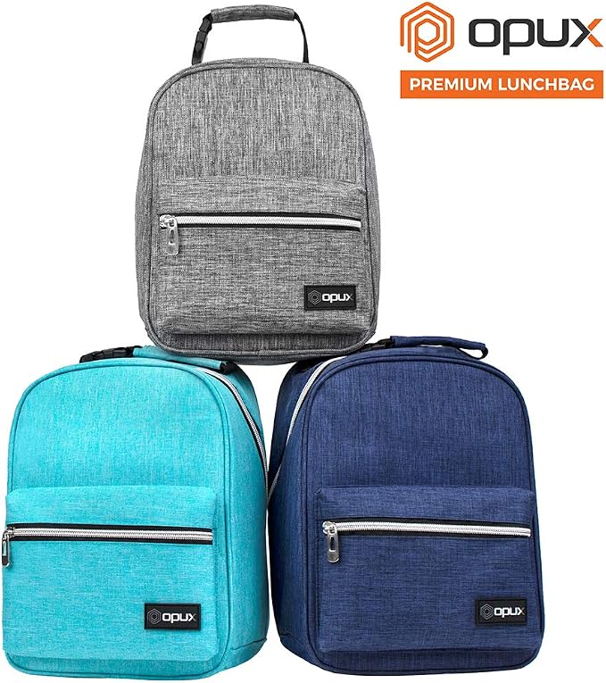 opux Lunch Box for Girls Boys Kids, Insulated Leakproof Lunch Bag, Reusable - Image 9