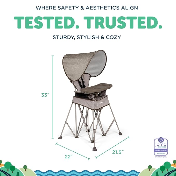 Baby Delight Go with Me Uplift Deluxe Portable High Chair | Travel High Chair | - Image 4