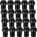 Chumia 6 Pcs Door Stopper Mounted Floor Stops Stainless Steel Cylindrical by Chumia