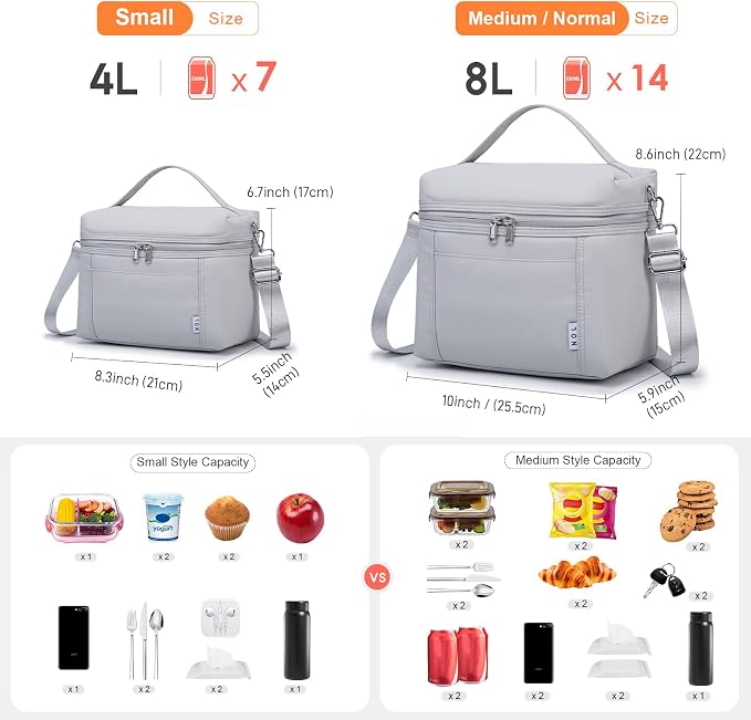 NOL Natural Organic Lifestyle Insulated Lunch Bags - Image 2