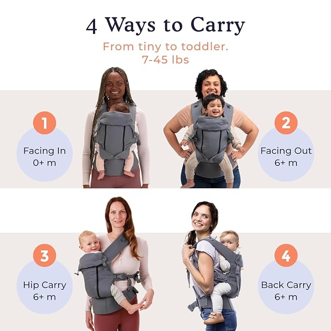 Beco 8 Baby Carrier from Newborn to Toddler - Image 4
