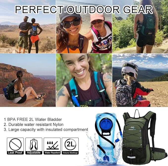 15L Insulated Hydration Backpack Pack - Image 5
