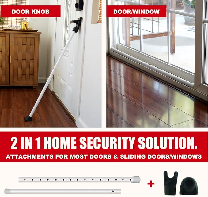 SECURITYMAN Door Security Bar & Sliding Patio Bar - Image 2