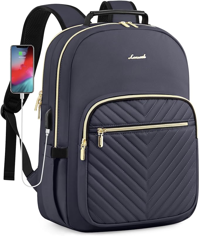 LOVEVOOK Laptop Backpack for Women, 17 Inch Large Capacity Travel Computer Work by LOVEVOOK