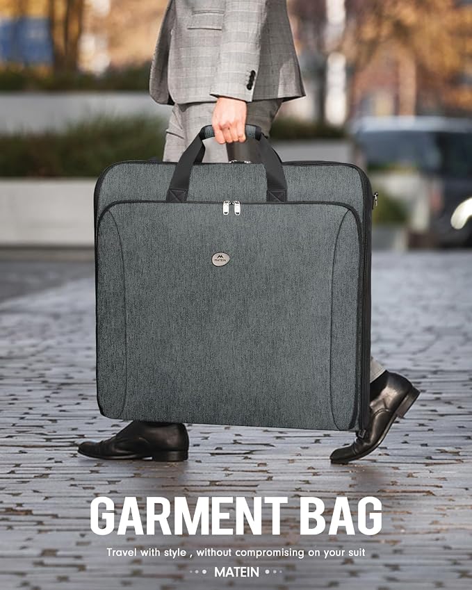 MATEIN Travel Garment Bag, Double Layer Folding Suit Bag - Image 7