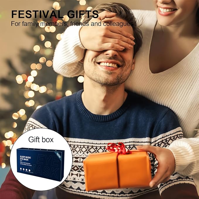Sleep Headphones, Sleep Mask Bluetooth Wireless Music Eye Mask, Sleeping Mask - Image 8