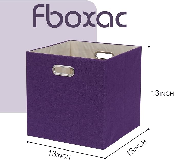 Collapsible Basket Fabric Foldable Box - Image 2