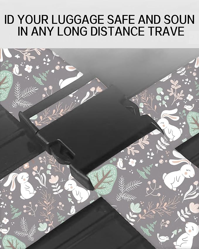 Luggage Straps for Suitcases, Adjustable Travel Belt, Durable Wide Luggage Strap - Image 6