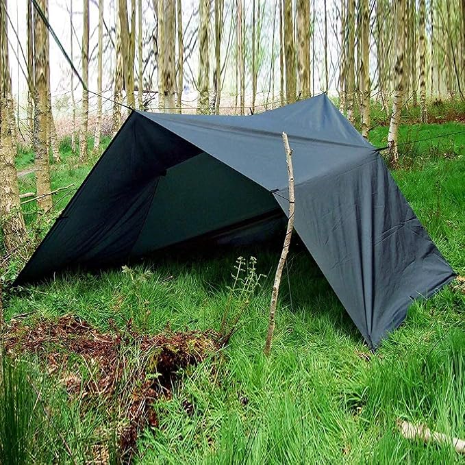 KALINCO Waterproof Camping Tarp Tent Hammock Rain Fly, 10X10FT/10X15FT - Image 7