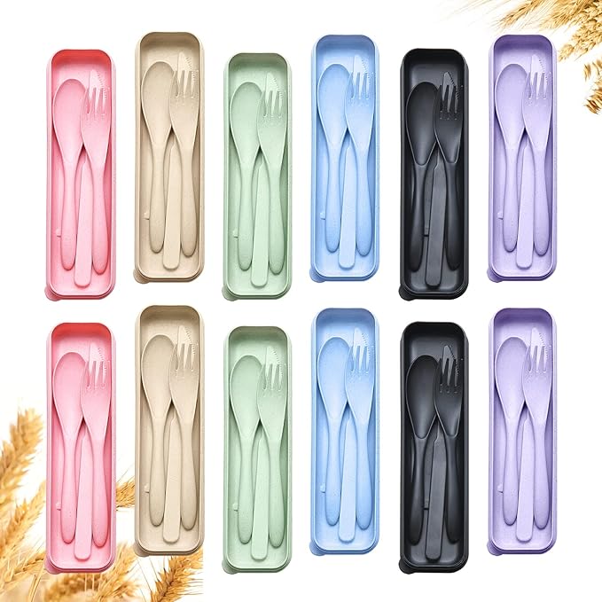Reusable Travel Utensils Set by YDYTOP