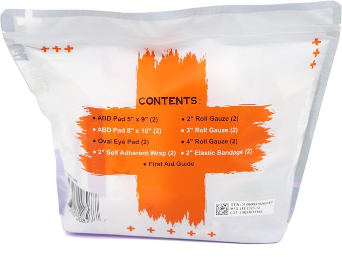 Lightning X EMS/EMT Premium Medical Gauze Bandage Refill Kit - Image 5